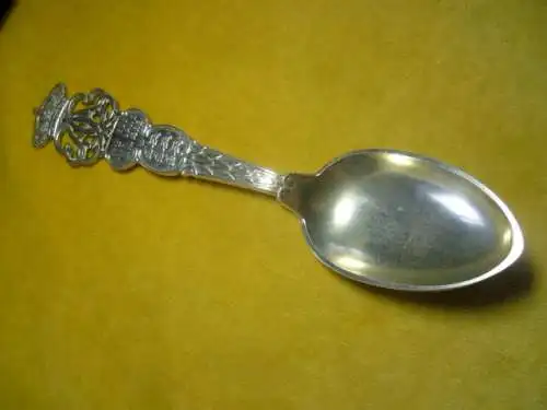 Brautlöffel Simon Groth Silbermanufaktur Dänemark gegr 1863 gefertigt bis 1904 datiert 1912 ein Vorlagelöffel für Kakoa Kaffee Zucker