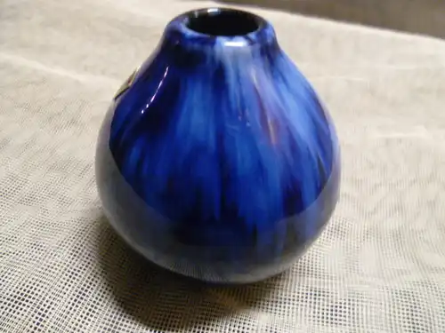 Scheurich Vase von 1970 im Pagoden Design und bläuliche  Glasuren, Modell 266-28 und Andere 