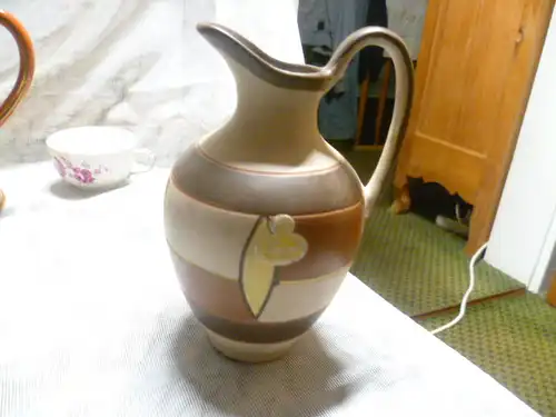 Vase Sawa Keramik 336-15Designer Entwurf war Franz Schwaderlapp West Germany retro Original Vintage aus den 1950 er.. aus meiner Vitrine