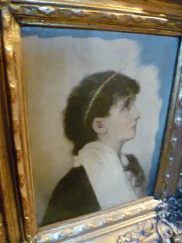 Fritz Beinke 1842-1912An Offering to the Gods Düsseldorfer AK deutscher Genremaler ein besonderes kleinformatiges Original