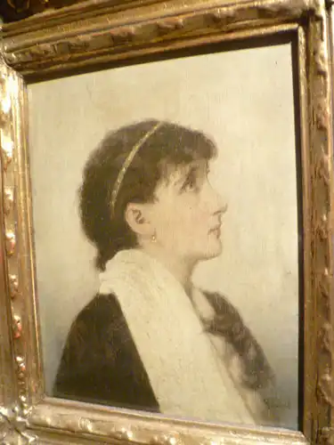 Fritz Beinke 1842-1912An Offering to the Gods Düsseldorfer AK deutscher Genremaler ein besonderes kleinformatiges Original