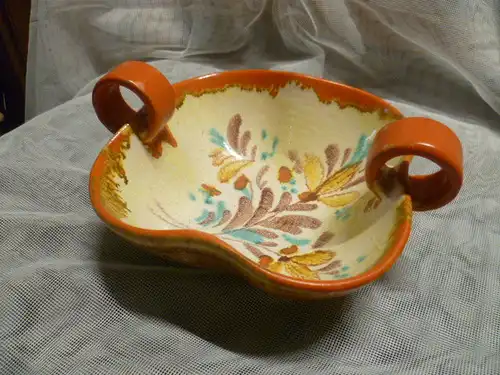 Villeroy & Boch Gebäckschale Keramik wohl  Maße: 17x14x9 cm
