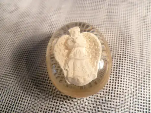 Watschenkind um 1880 süddeutsch oval: 40 mm x 35 mm