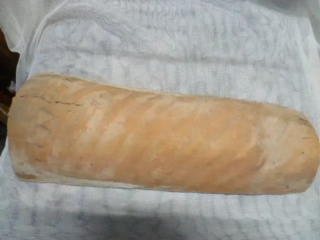 Maulbronn Klosteranlage Seltener Mönch oder Nonnen Feierabend Ziegel Form als Halbschalen zeitlich um 1700 , 2