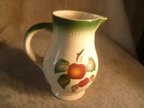 Zell am Hammersbach Saftkrug Vintage aus den 1940 Jahren  Aufdruckdekor  Apfelzweig Formnummer 3313 - 4