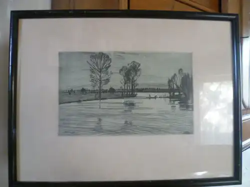 Otto Leiber (1878 Straßbrug - 1958 St. Georgen im Schwarzwald). Eigentlich Otto Ferdinand Leiber. Deutscher Maler, Grafiker und Bildhauer