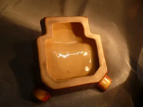 Walter Bosse 2 Terrier ashtray from the 1950s Dimensions H 10 cm Base: 12cm X 12 cm