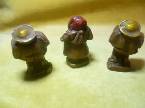 München Bier Charakter Figuren   Miniaturen  handgeschnitzt um 1900 Provenienz aus meinen Russlandreisen!