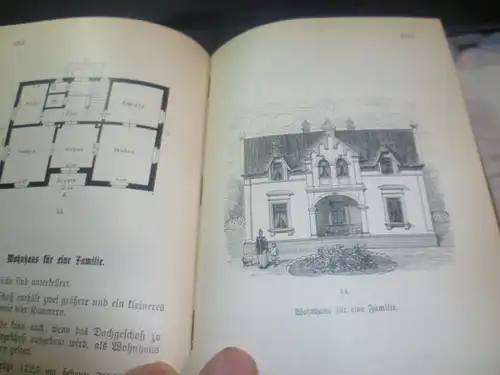 Aster Georg Nr 148 Leipzig J.J.Weber from 1906 in perfect condition! Villas and small family houses 110 illustrations