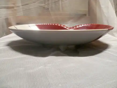 Vintage snack pastry bowl from the 1950s from the showcase Dimensions: 25.5 cm x 23.5 cm I