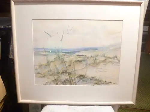 Eileen Shamoon Moore  Lithographie No. 345 von 750 Exemplare " FERNANDINA BEACH"    Künstlerin aus de USA