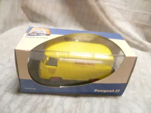Peugeot J7 gebaut von 1950-1960  Werbemodel  Kodak Film Echelle 1:43  in originaler Verpackung
