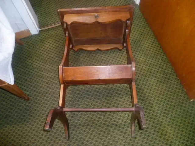  Schweiz alpenländisch Wildkirsche Zwetschge Nähtisch - Beistelltischchen Biedermeier um 1840-60 4