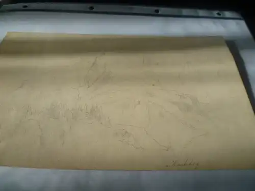 Anton Hansch (* 24. März 1813 in Wien; † 8. Dezember 1876 in Salzburg) war ein österreichischer Landschaftsmaler "Engelshörner Bergpanorama Berner Oberland im Kanton Bern" " signiert !