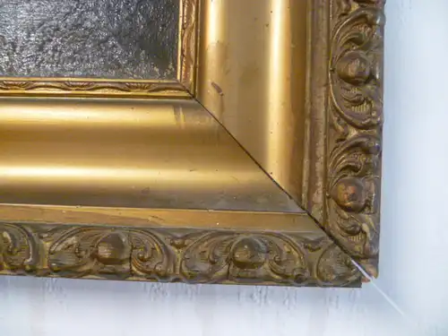 Stilleben Mohn mit Margeriten in einer Vase auf dem Tisch  , Karlsruhe um 1900 gemalt signiert?