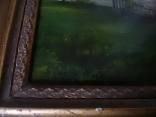 "Cape Breton St. Lorenz River "  ,datiert 1907 gemalt signiert Anna Wirz 