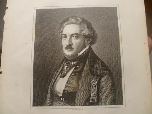 Armand Marast 1801-1852 franz. Journalist " Dreiviertelportrait "