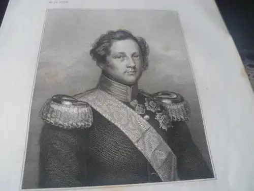 Leopold Großherzog v. Baden 1790 - 1852  "Dreiviertelportrait"