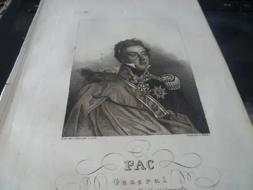 General Ludwik Michał Pac (May 19, 1778 – August 6, 1835) was a Polish general in the Napoleonic army (1808–1814)Dreiviertelportrait