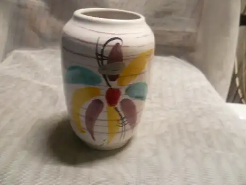 heinz Siery Designer Keramik Scheurich Keramik Rockabilly Vase 60 er Form 338-14