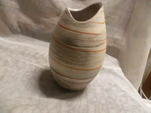 Keramik Vase Rockabilly Ära 50er Formnummer 3879 Formnummer 3879