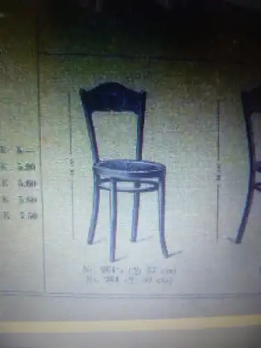 J J Kohn/Jacob & Josef Kohn/Thonet 1914 Kaffeehaus Satz 3 Stühlen+ Satz 2 Stühle geprägtes Holz  im originalen unbenutztem Zustand eine Rarität !