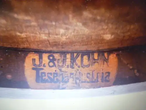 J J Kohn/Jacob & Josef Kohn/Thonet 1914 Kaffeehaus Satz 3 Stühlen+ Satz 2 Stühle geprägtes Holz  im originalen unbenutztem Zustand eine Rarität !