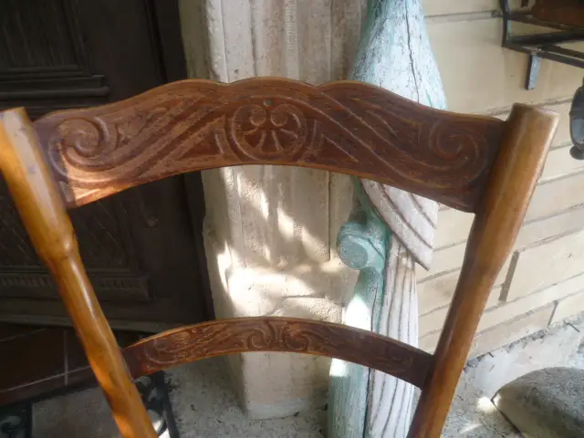 J J Kohn/Jacob & Josef Kohn/Thonet 1914 Kaffeehaus Satz 3 Stühlen+ Satz 2 Stühle geprägtes Holz  im originalen unbenutztem Zustand eine Rarität ! 7