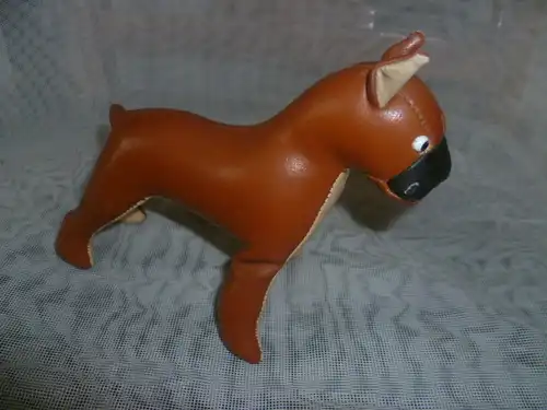 Mid Century 50 er Tami Kunstleder Boxer aus der Vitrine unbespielt