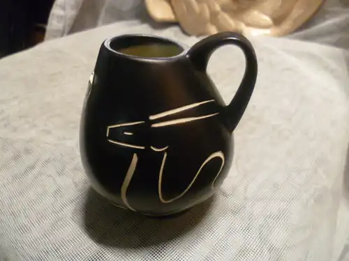 Strützel & Sachs Keramik Vase " Gazelle" 1945-55