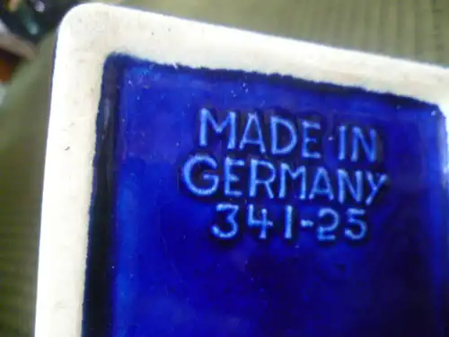 Fohr Fat Lava Designer Keramik Blockvase Model Cool oder  Space Age Design Nierentisch mid Century 60- 70 Ära FORM 341-25