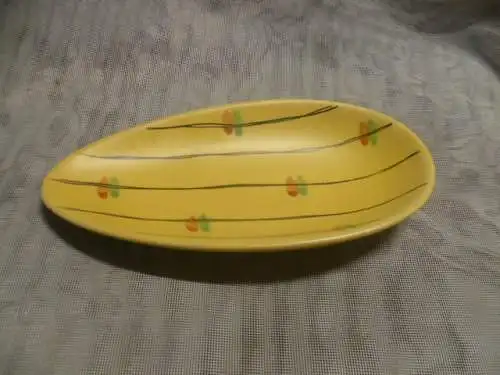 Bodo Mans für Steuler 50 er Schale Confetti Nierenform ockerfarben Top