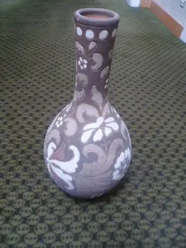 Fayence Bodar Bahas Keramik Ungarn sig.Badar Bahas 1962 Dekor im osmanischem Stil