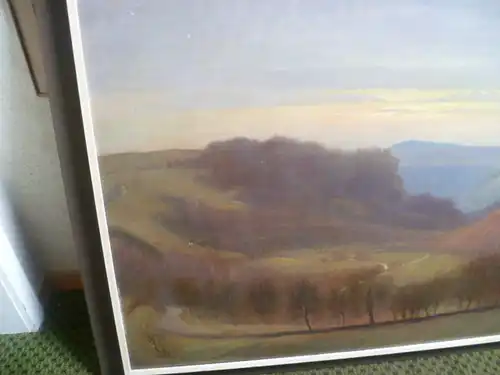 Impressionistisches Landschaftsgemälde wohl Frankreich signiert K. Siesa ? datiert 1931 bei der Signatur handelt es sich wohl um 1 Pseudonym Namen?