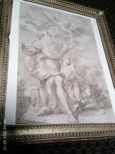 Rembrandt Harmenszoon van Rijn Nachfolge: Jacopo Alessandro Calvi “ Opferung Isaaks”  Bologna , 23 Februar Jahre 1740 - Bologna ,  15 May Jahre 1815