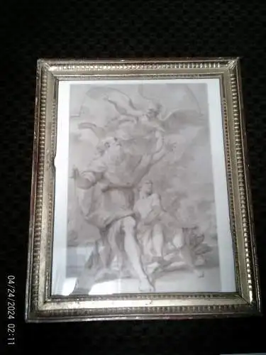 Rembrandt Harmenszoon van Rijn Nachfolge: Jacopo Alessandro Calvi “ Opferung Isaaks”  Bologna , 23 Februar Jahre 1740 - Bologna ,  15 May Jahre 1815