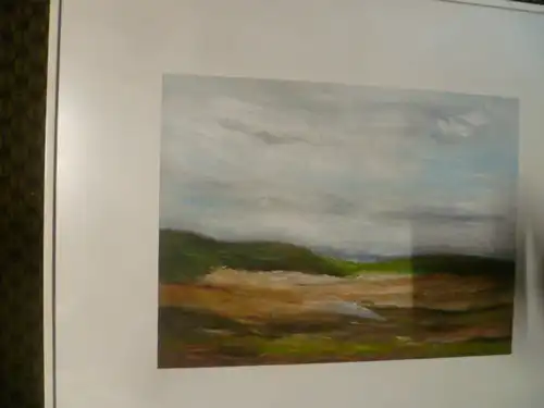 Elke Koch (moderne regionale Künstlerin mit Atelier im Künstlerhaus, Nürtingen) hier im Angebot 2 Neo Impressionistische Gemälde