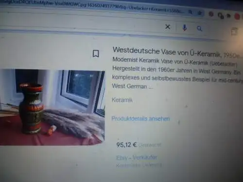 Halidan Kutlu Designer bei Überlacker Keramik hier Formnummer 558 60 Ära Nierentisch !