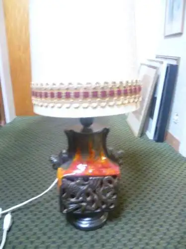 Designer war Walter Gerhards Stehlampe Funktionslampe mehrere Lichtquellen ! Space Sputnik im Asiatika Stil Tischlampe Mid Century 60s Nierentisch Ära Fat Lava