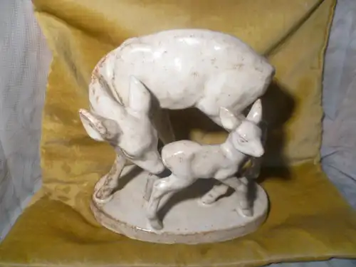 Rudolf Rempel 1892 Gelsenkirchen - 1970 Stuttgart Keramik Tierfigur