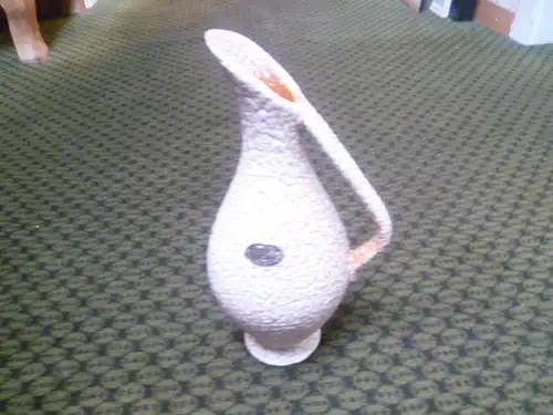 Schaumdekor , Rockabilly Ära 1950 Henkelkanne Jopeko Keramik ( 1848 gegründet) Etikett vorhanden Formnummer: 537/26