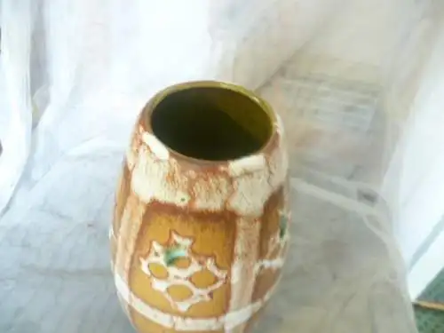 Vintage60Jahre Jasba Keramik Modernist Vase Formnummer 101-22 Mid Century Maße: 31,5 cm x 41,5 cm