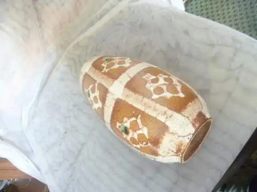 Vintage60Jahre Jasba Keramik Modernist Vase Formnummer 101-22 Mid Century Maße: 31,5 cm x 41,5 cm