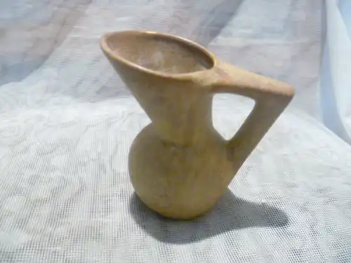 Miniatur Vase  Pelikan von Roberto Rigon für Bertoncello Ceramics, 1960er