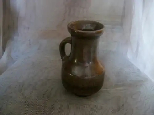 Karlsruher Majolika Formnummer 9014 Mid Century 1960-70 H: 16 Mid Century Brauntöne