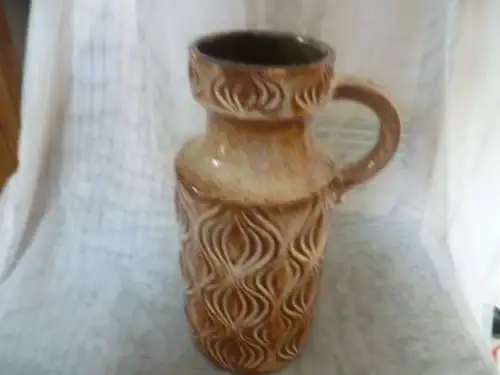 Scheurich Amsterdam Designer Oswald Kleudgen Model 485-26 Mid Century Mokka und Beige  sehr selten !