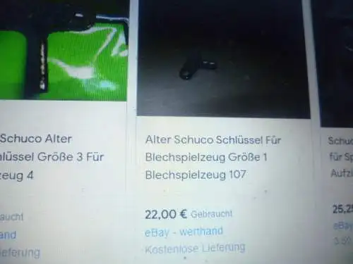 Schuco Größe 1 Blechautos etc seltener   Vierkant 2 mm ? Schlüssel Aufziehschlüssel Uhrwerkschlüssel Für Blechspielzeug 