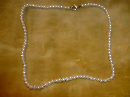 Murano Glas Vintage Mid Century 50 Ära lange Halskette Bernstein Farben Länge : 120 cm