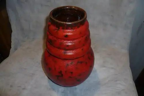 Aus meiner Vitrine seltene Fat Lava Schaumlasur Space Form Dekor Wien von A Seidl ! Selten zu Finden