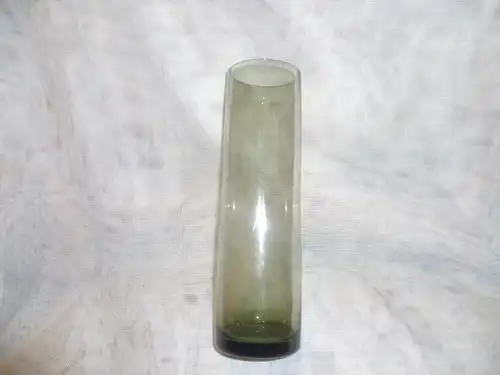 WMF   Wagenfeld Rauchblas Kristallglas Stangen Vase Vintage der 1960-70 Jahre